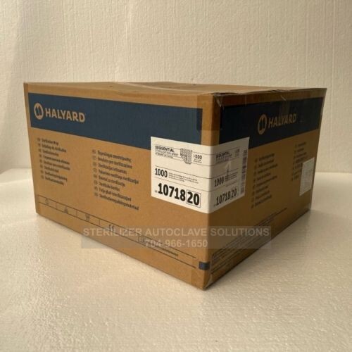 Halyard H100 SEQUENTIAL Sterilization Wraps 10718 - CASE of 1000 18″ x 18″