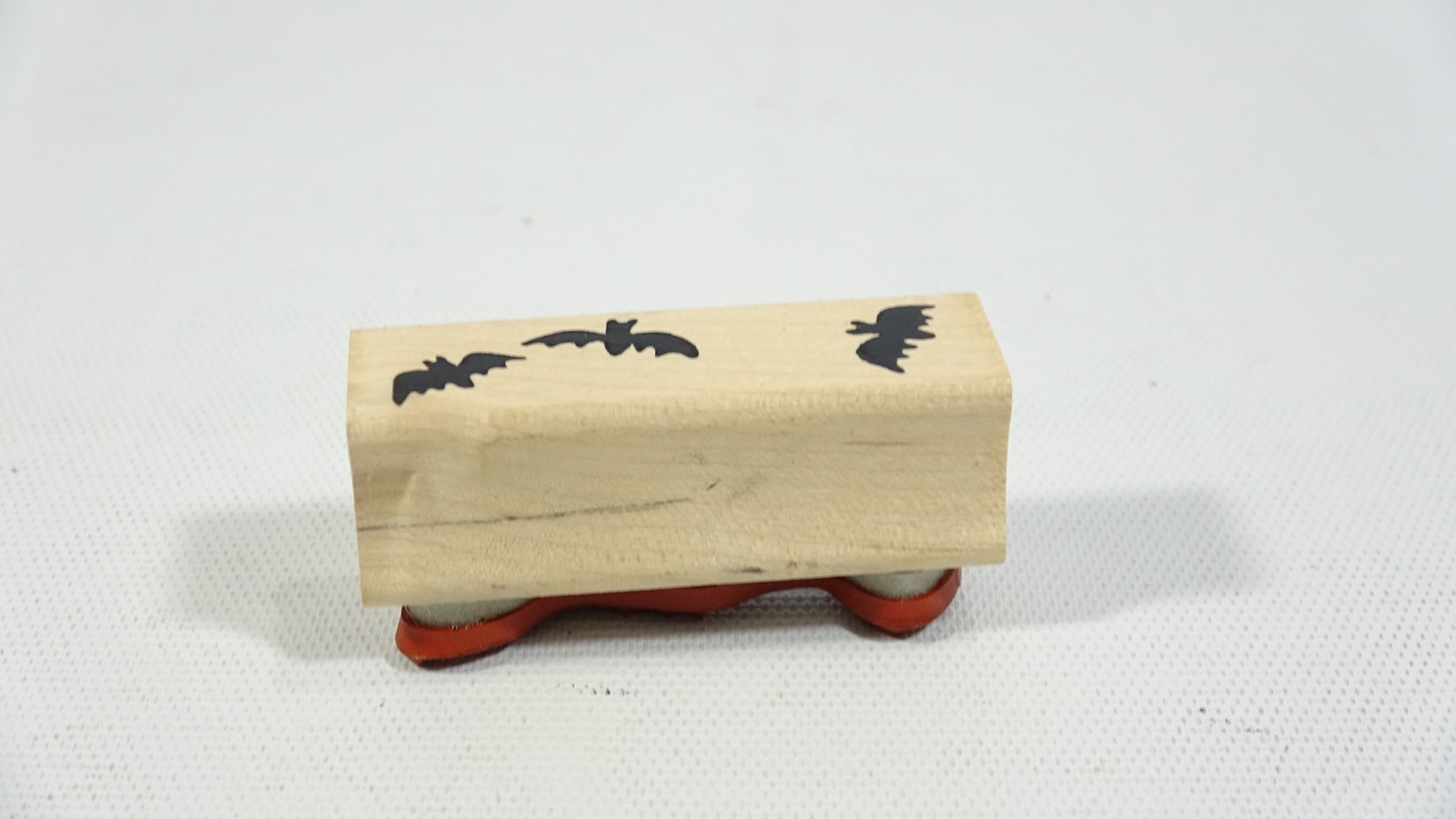 Savvy Stamps 3 Bats Flying Rubber Stamp