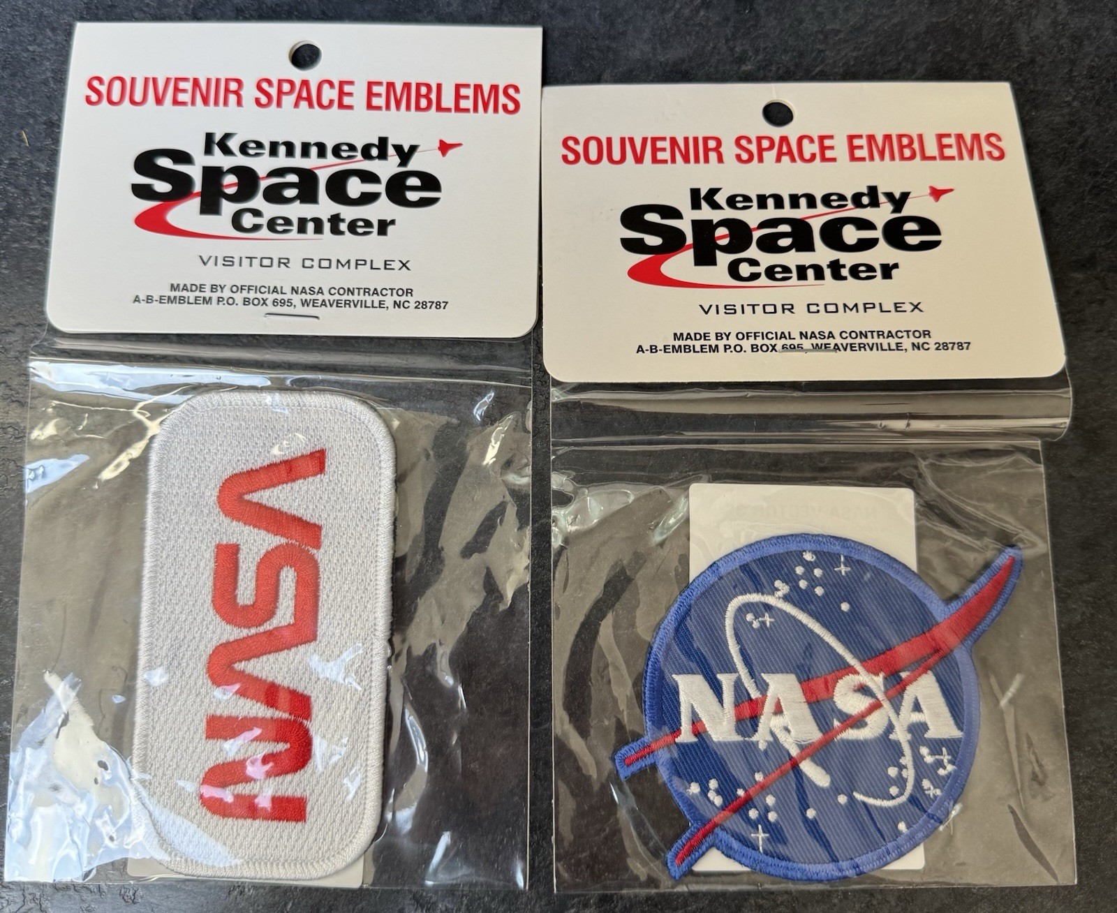 Genuine NASA Patches From Kennedy Space Centre