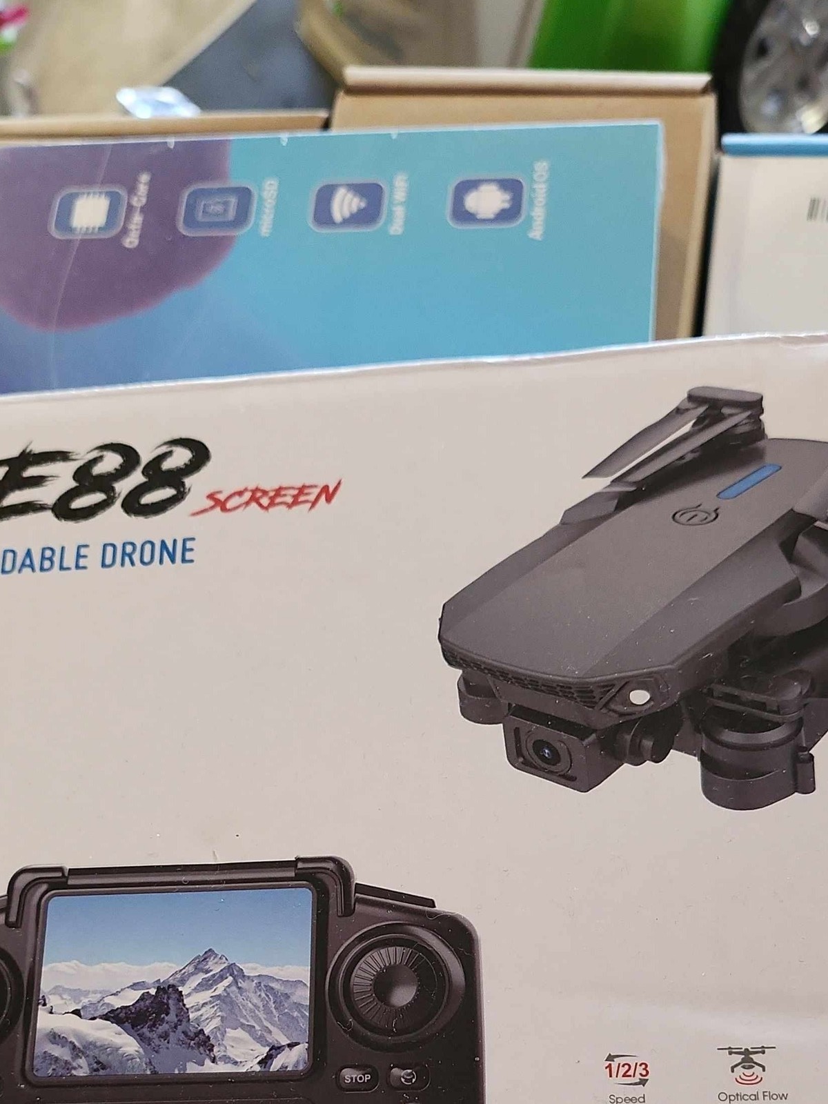 E88 Screen Foldable Drone