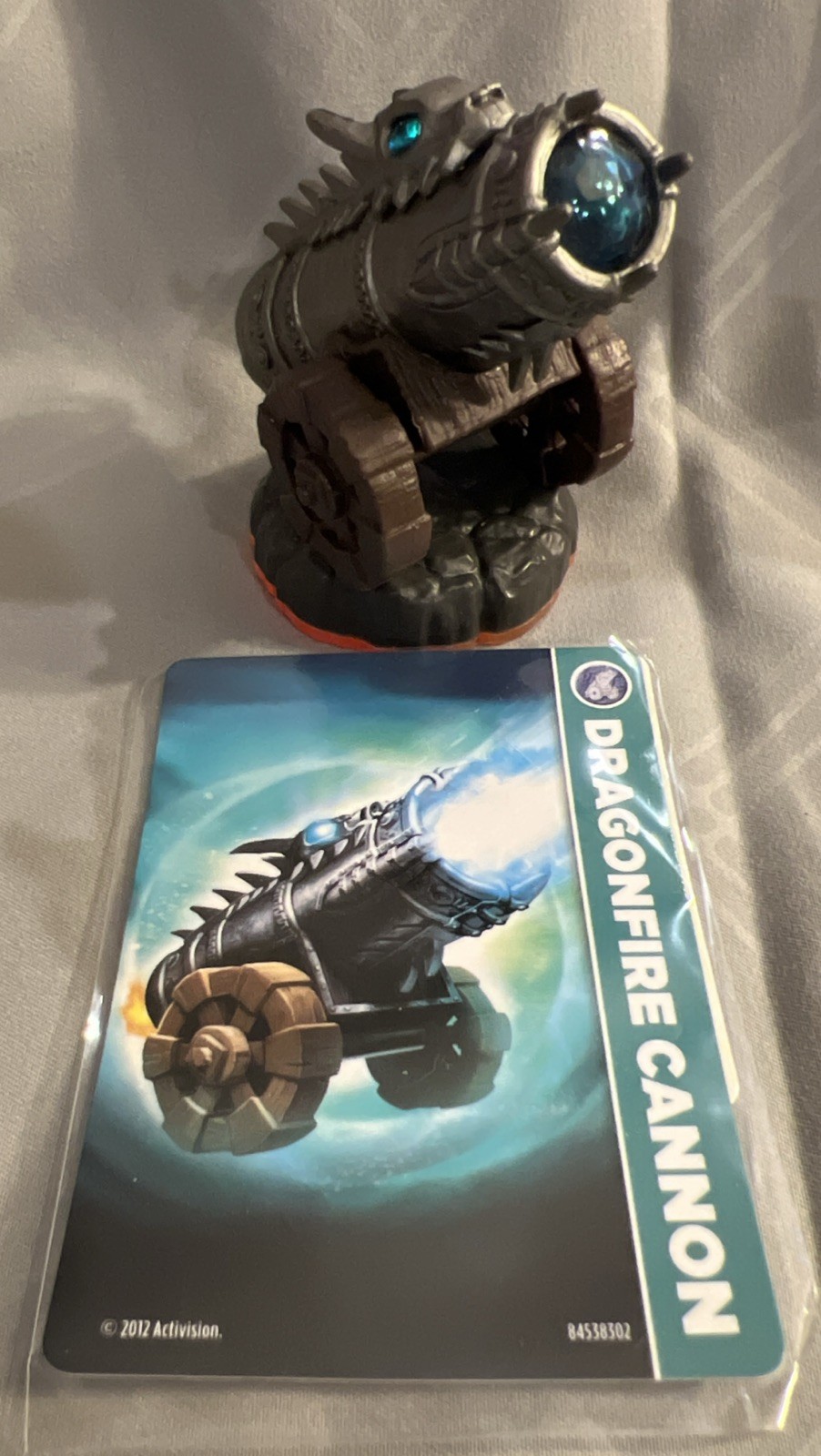 Skylanders Giants DRAGONFORE CANNON Magic Item Figure Activision 2012 w/Card