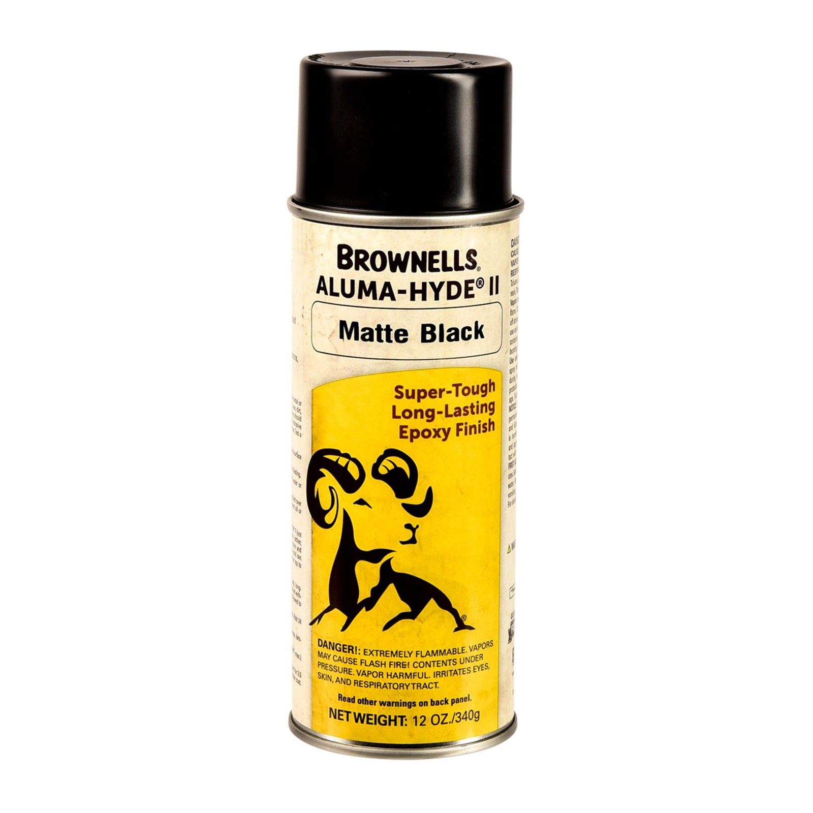 Brownells Aluma-hyde 2 Epoxy Based Firearms Finish Aerosol Can Matte B