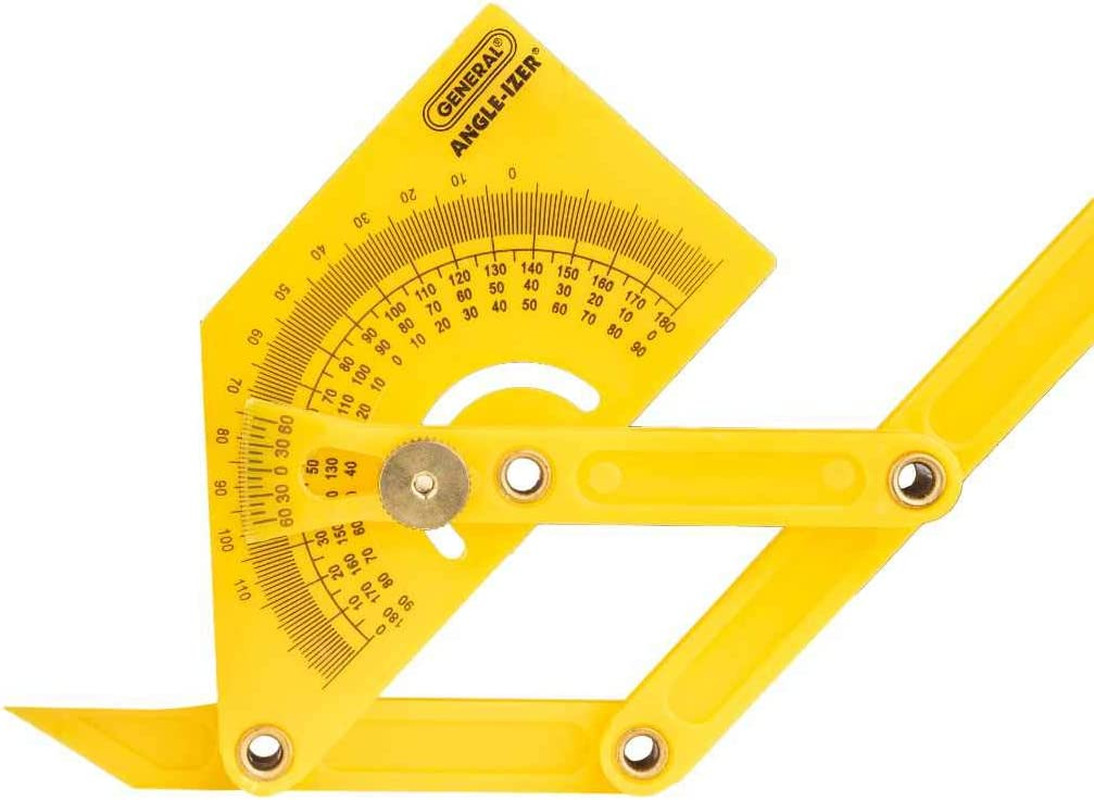 29 Plastic Protractor and Angle Finder, Outside, Inside Sloped Angles 0° to 180°