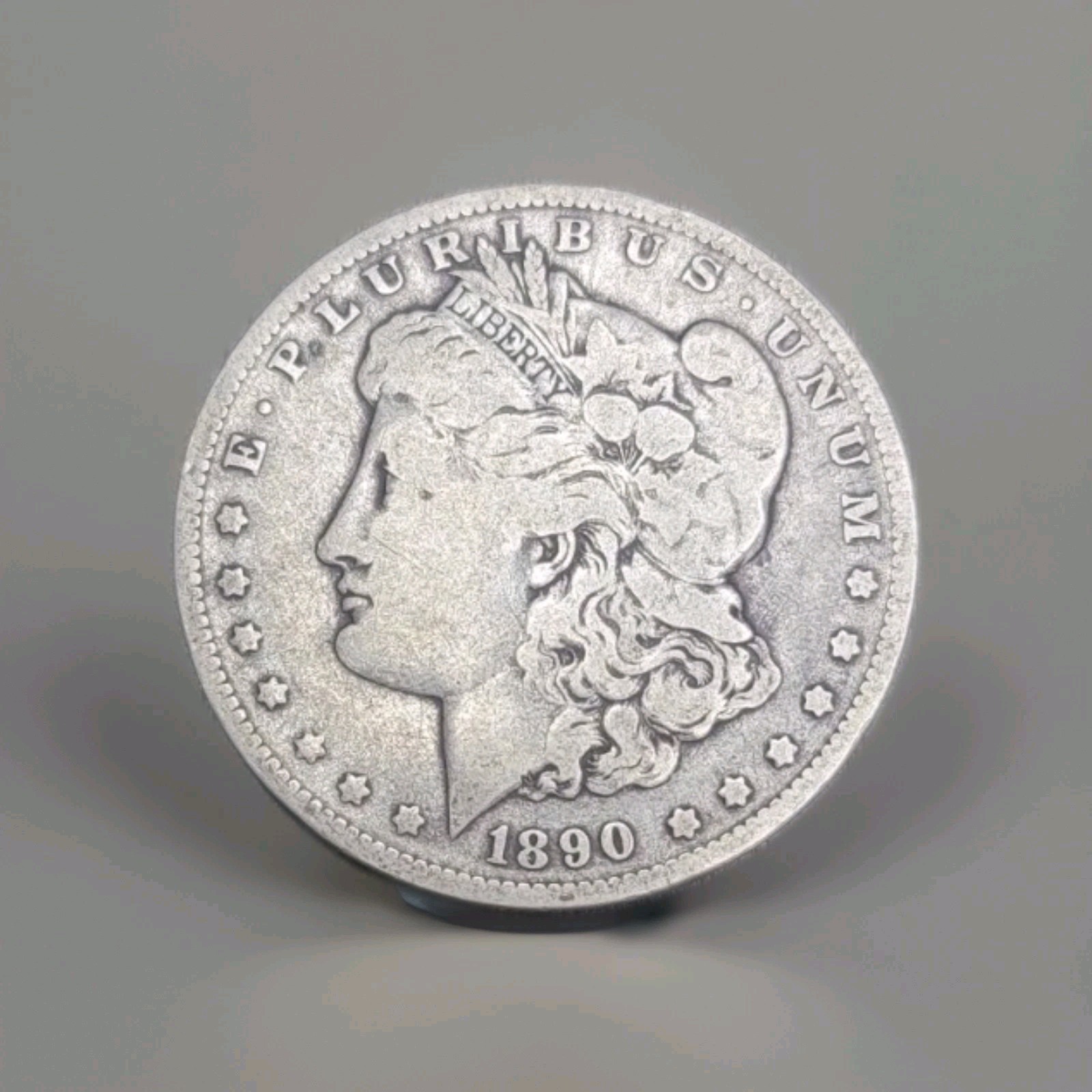 1890-O $1 Morgan Silver Dollar - Raw Circulated Condition- New Orleans Mint