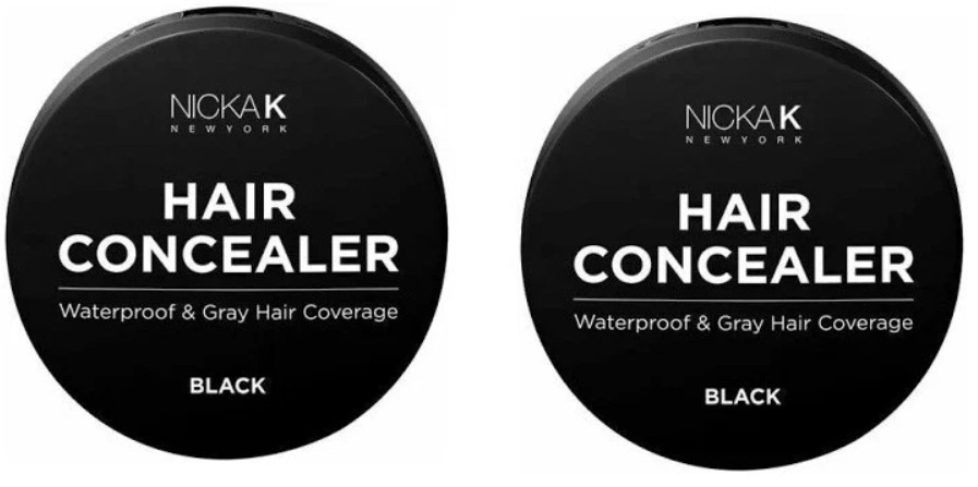 NICKA K WATERPROOF & GRAY HAIR COVERAGE HAIR CONCELER FOR - 2 PACK