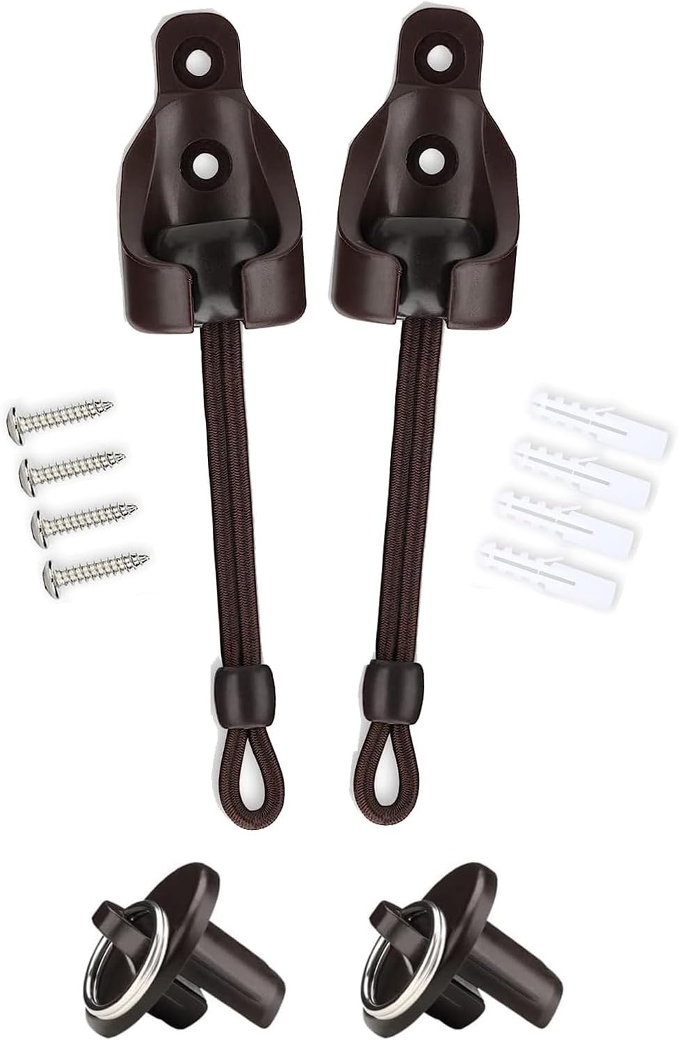 Outdoor Sunshade Replacement Parts Bunge Kit and End Cover, Weather Resistant, S