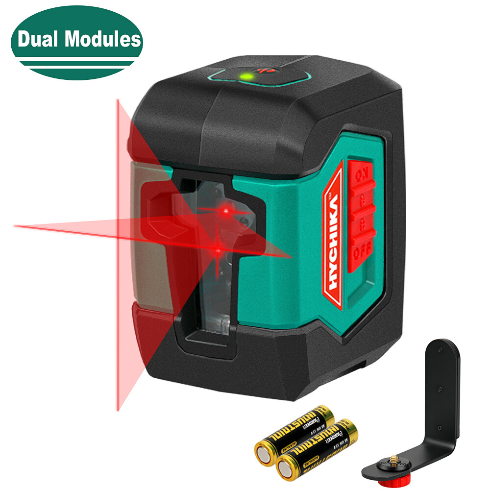 HYCHIKA 50 Feet Laser Level Rotary 360° Switchable Self-Leveling Measure Tool