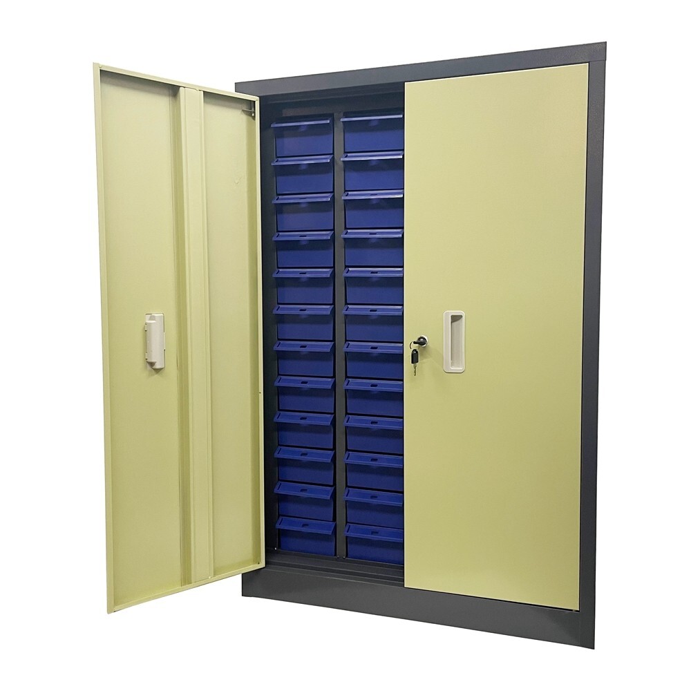 Parts Cabinet Bolt and Nut Tool Storage Cabinet Organization Shelving 48 Drawer