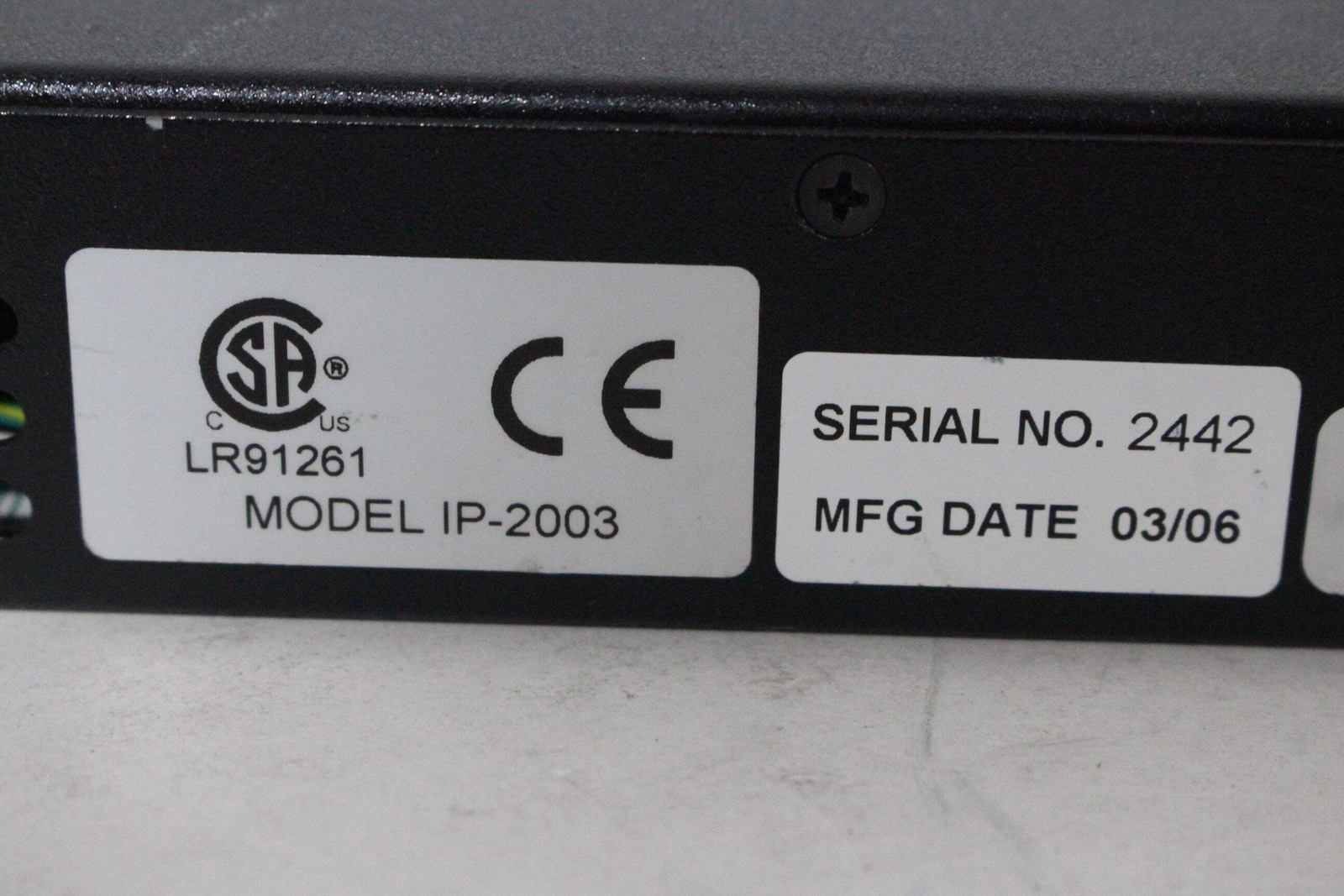 Folsom IP-2003 Image Pro HD Multi-Format Video Signal Processor (NO DVI)