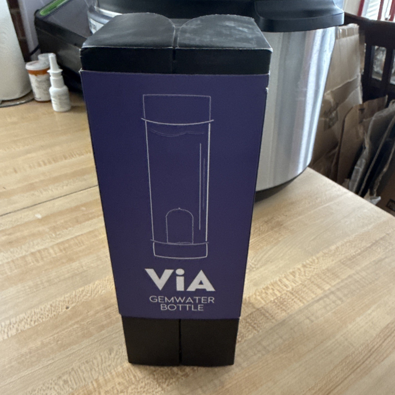 VitaJuwel ViA Crystal Water Bottle (without GemPod) - Replacement
