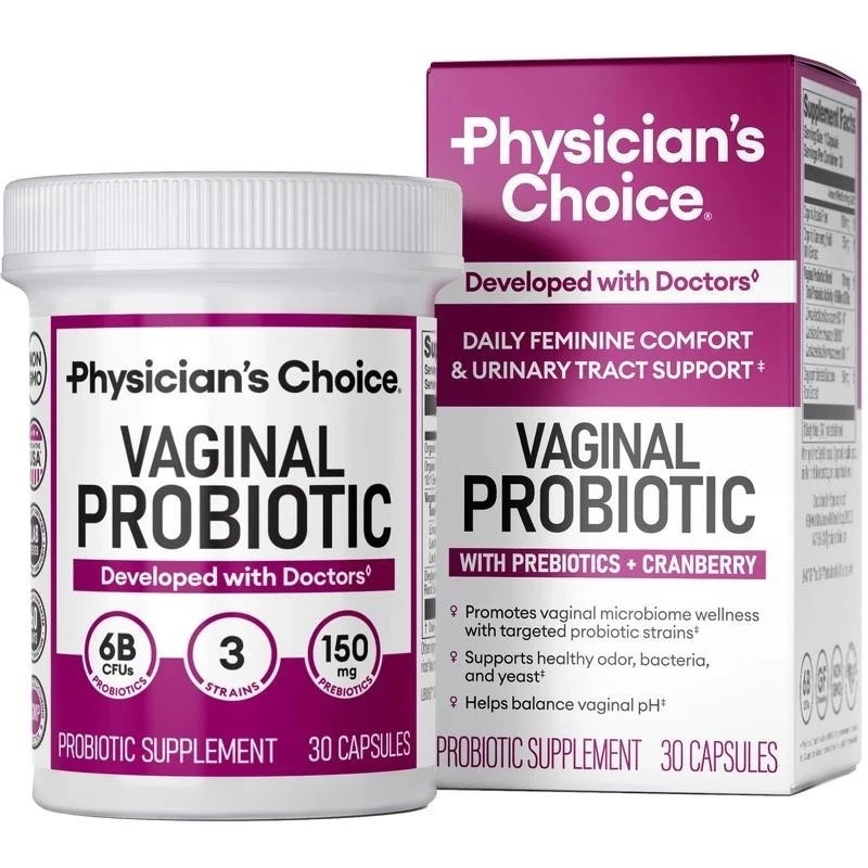 HOT-Physician's Choice Vaginal Probiotic - Odor Control,pHBalance&Daily Feminine