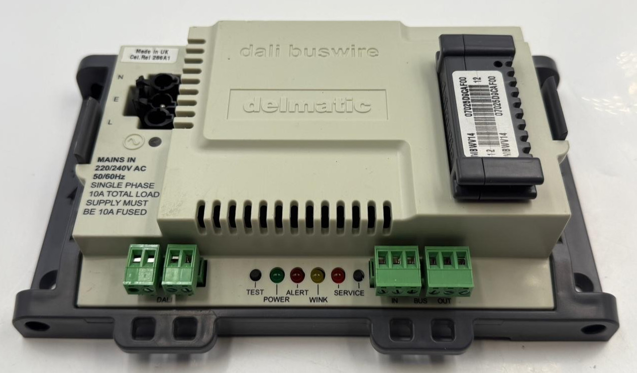 Delmatic DALI Buswire  MODULE POWERFUL CONTROL AND MONITORING