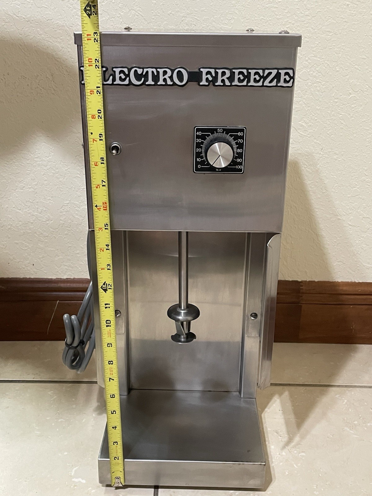 Electro Freeze Milkshake Flurry Swirl Mixer Blender