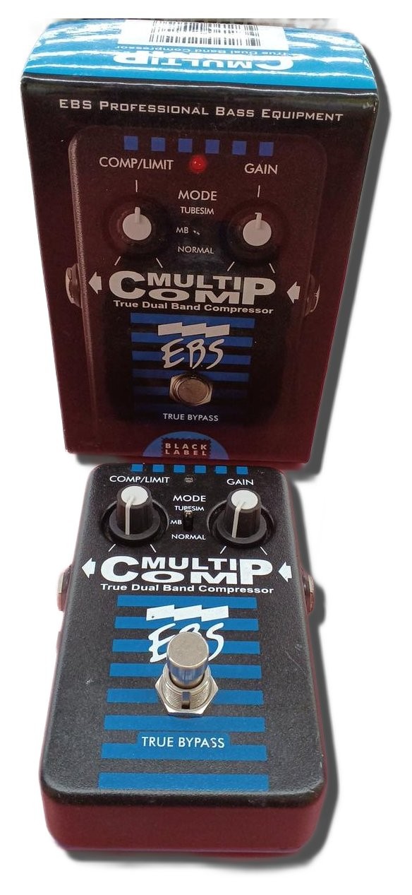 EBS MULTI Compressor Effects Pedal Tested & Works 62115