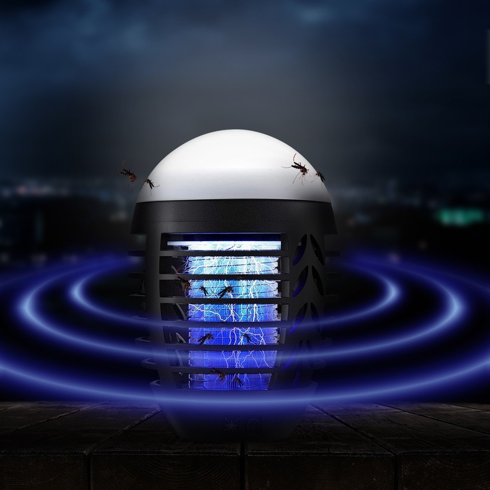 Electric Fly Bug Zapper Mosquito Insect Killer LED Light Control Lamp 2 PACK New