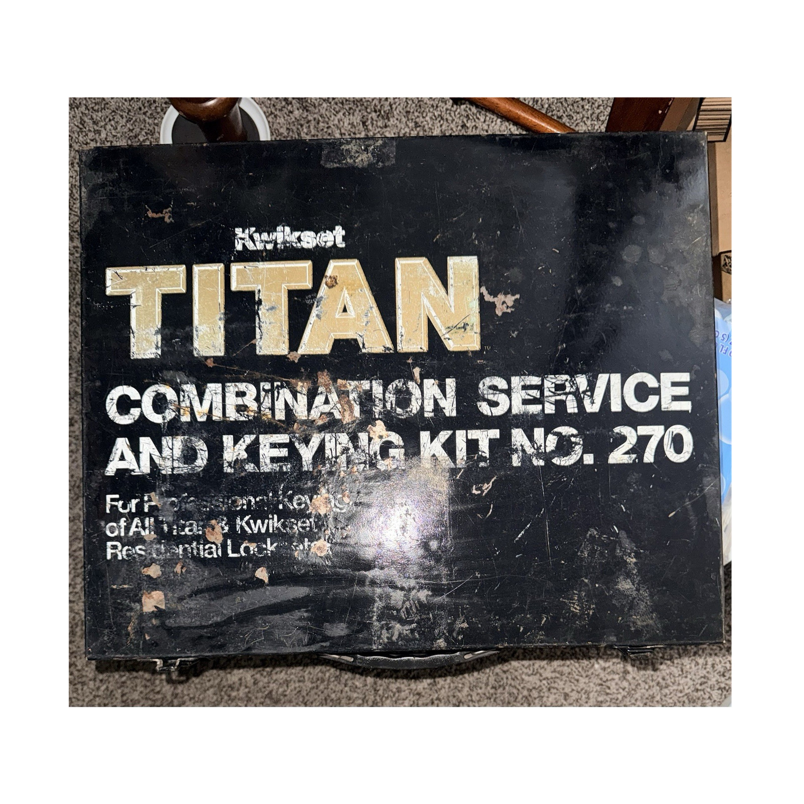 Kwikset TITAN Combination Service and Keying Kit No. 270, MPN 270