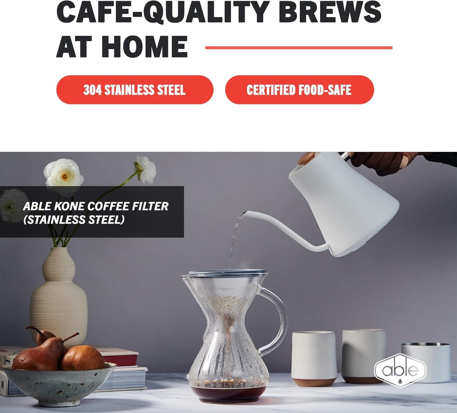 ABLE KONE Coffee Filter 3RD GENERATION from Japan