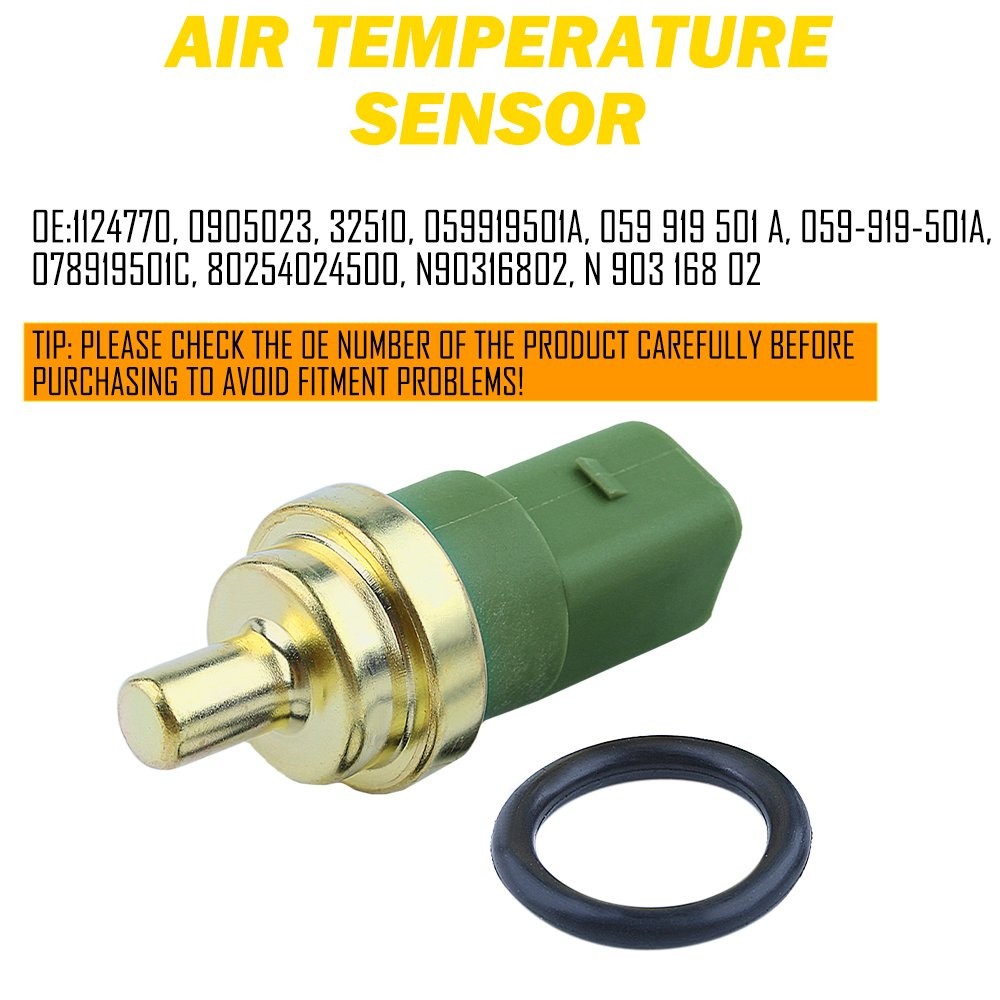 Engine Temperature Coolant For Sensor Volkswagen Jetta Golf Beetle Audi VW