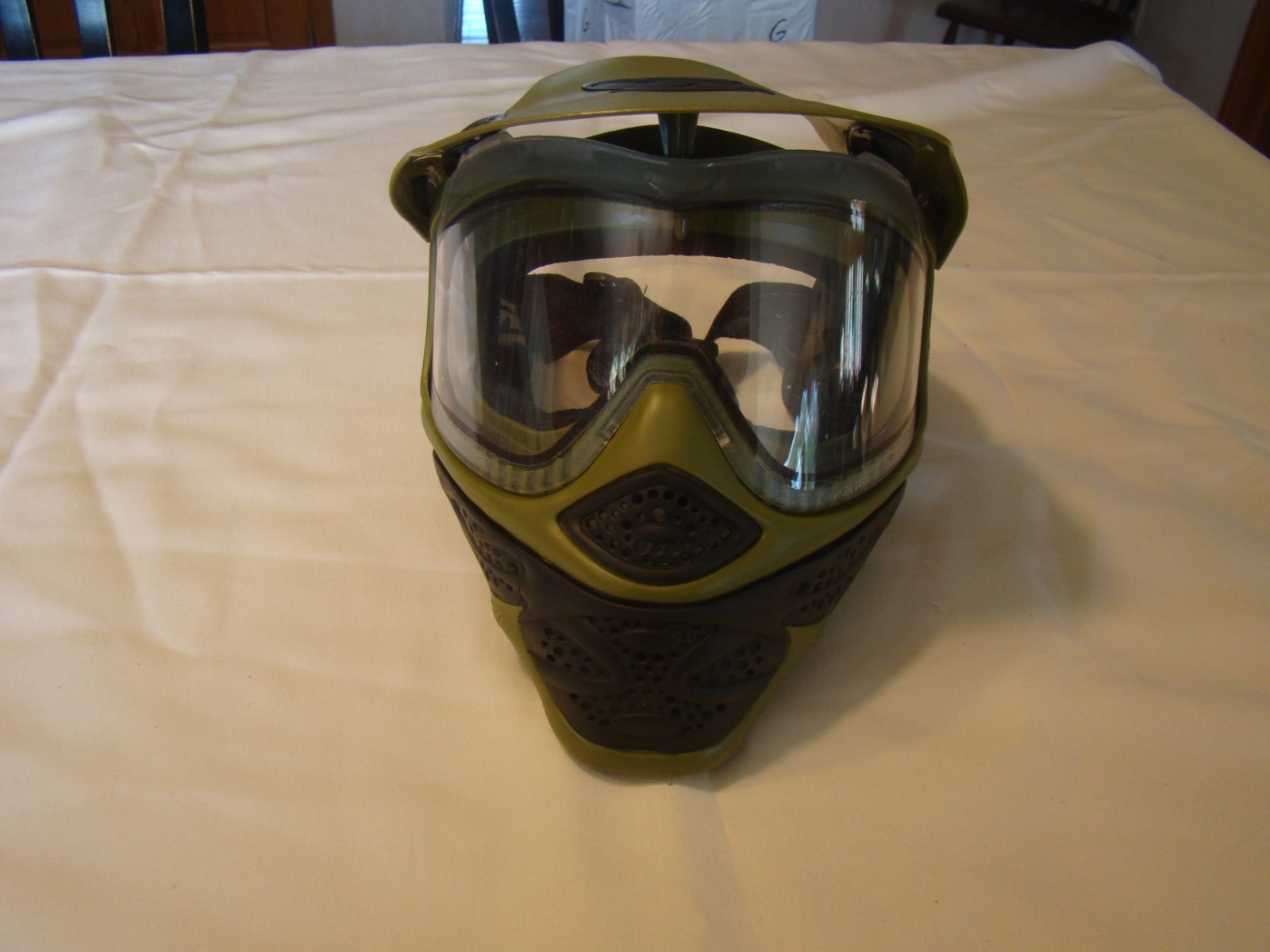 JT Paintball Mask Olive Green