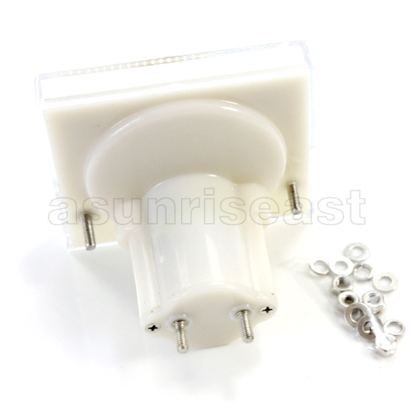1 × DC 10V Analog Panel Volt Voltage Meter Voltmeter Gauge 85C1 White 0-10V DC