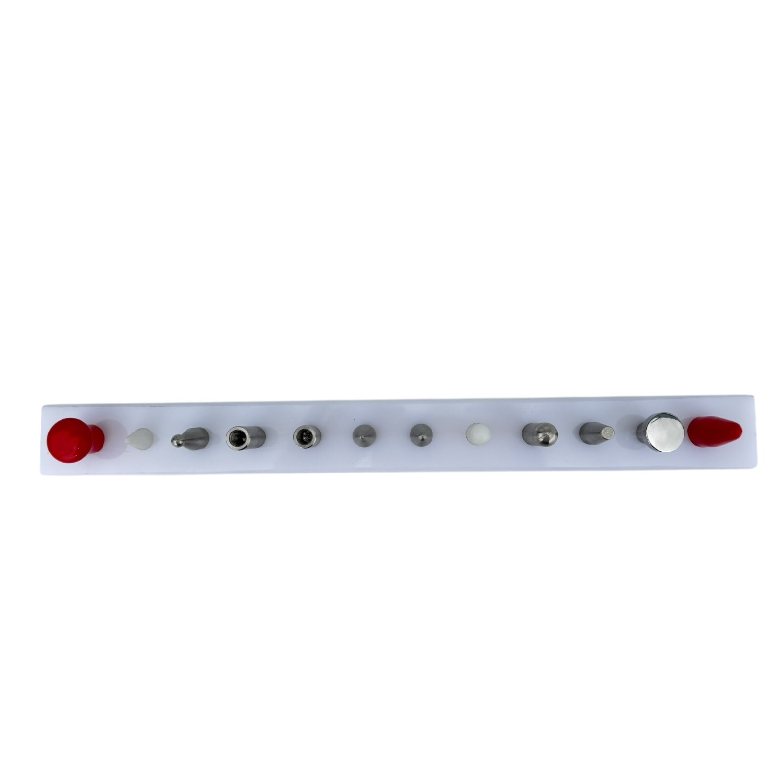 12-Piece Stainless Steel Interchangeable Tip Set – Compatible with Metric 8