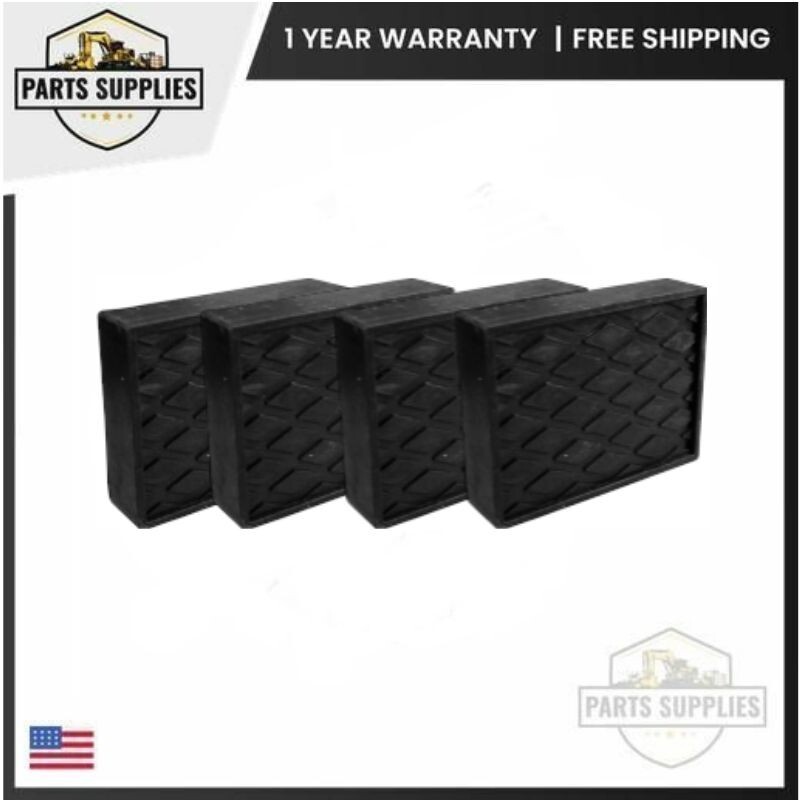 FJ2427 Set of 4 Rubber Pad Adapter 1-1/2” fits Rotary Lift VLXS6 MPFXA RJ4500