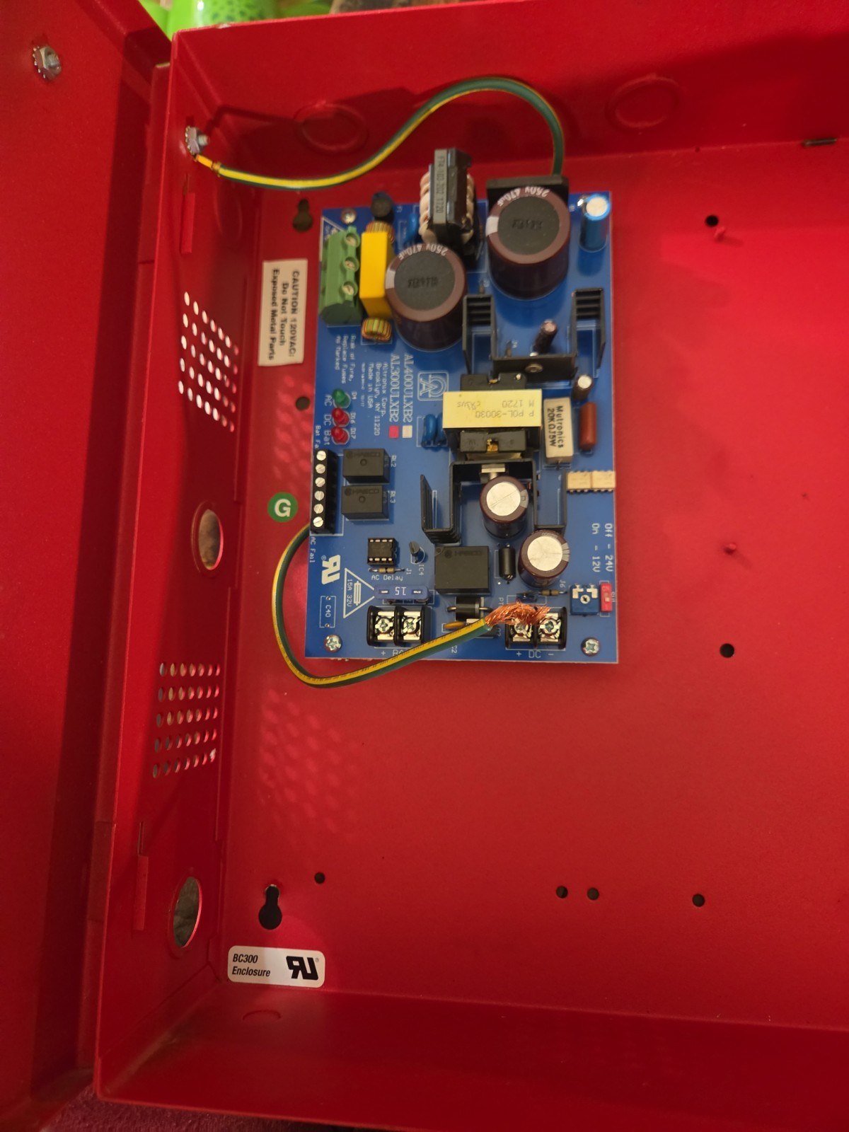 Altronix AL300ULXR Fire Power Supply Charger Enclosure with Key Free Shipping