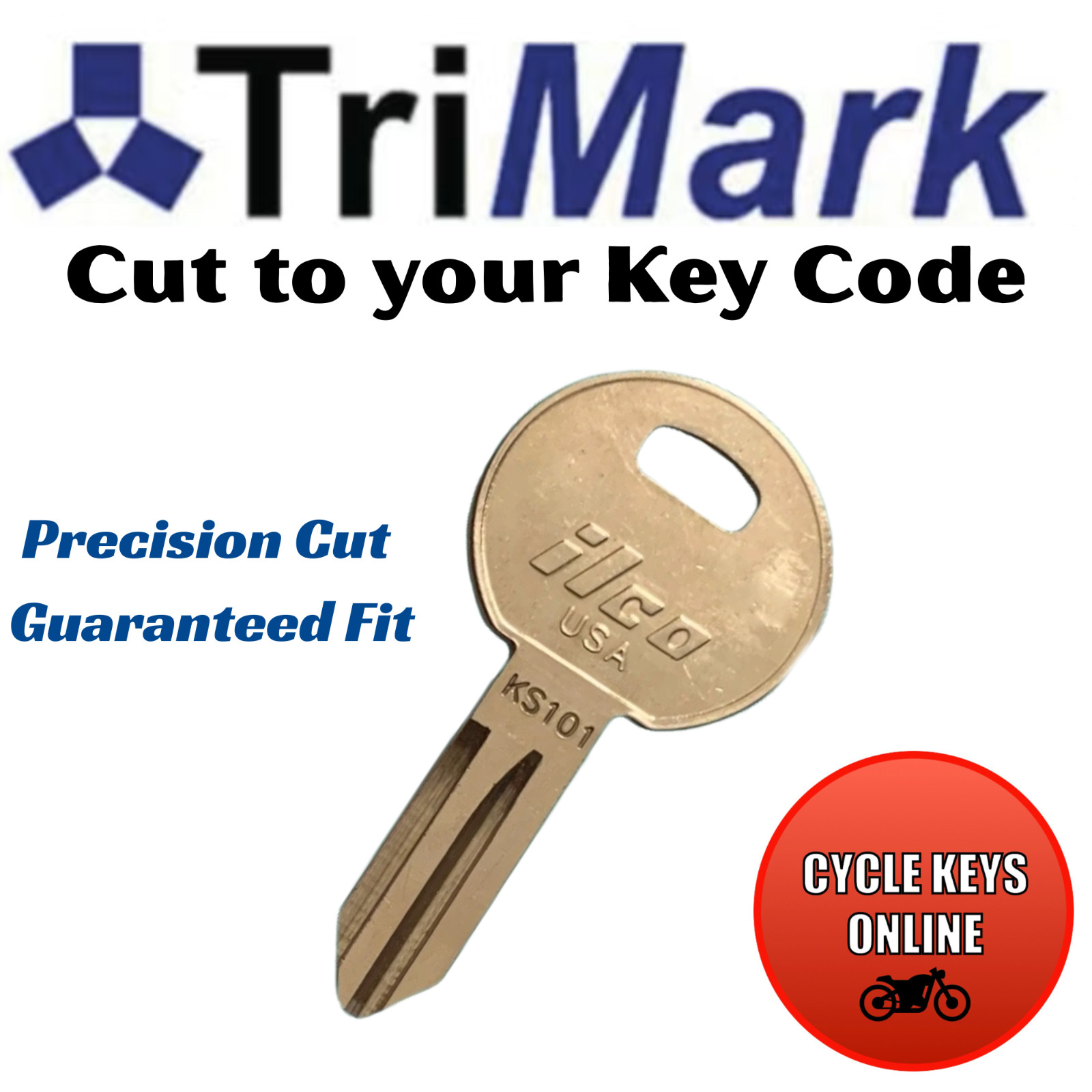Trimark lock keys for Camper RV Motorhome cut to code key codes 1001-1240