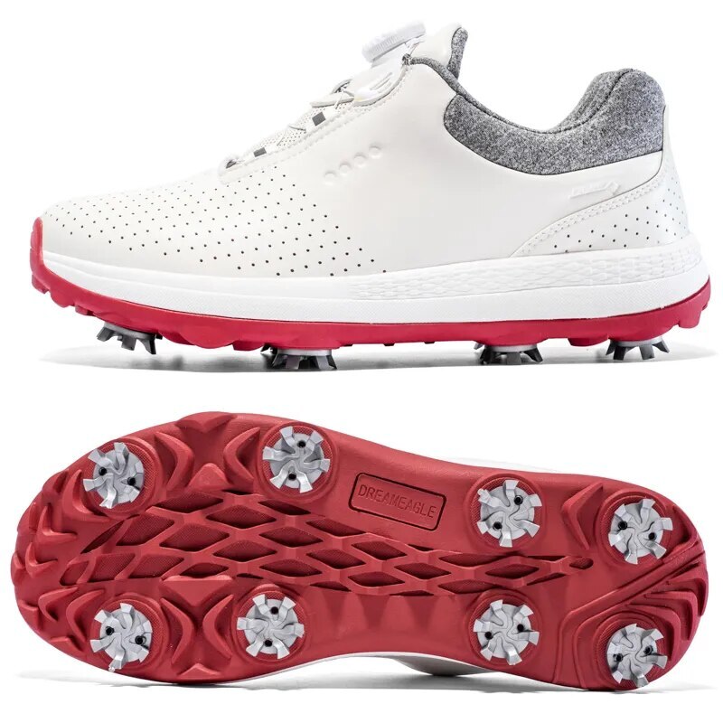 Men's Golf Shoes Professional Waterproof Walking Shoes Anti Slip Gym Sneakers