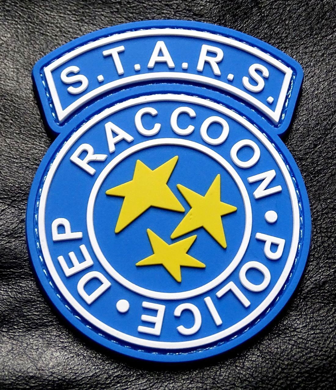 Resident Evil S.T.A.R.S RACCOON Patch (3D-PVC Rubber 3.0 inches-MTR1)