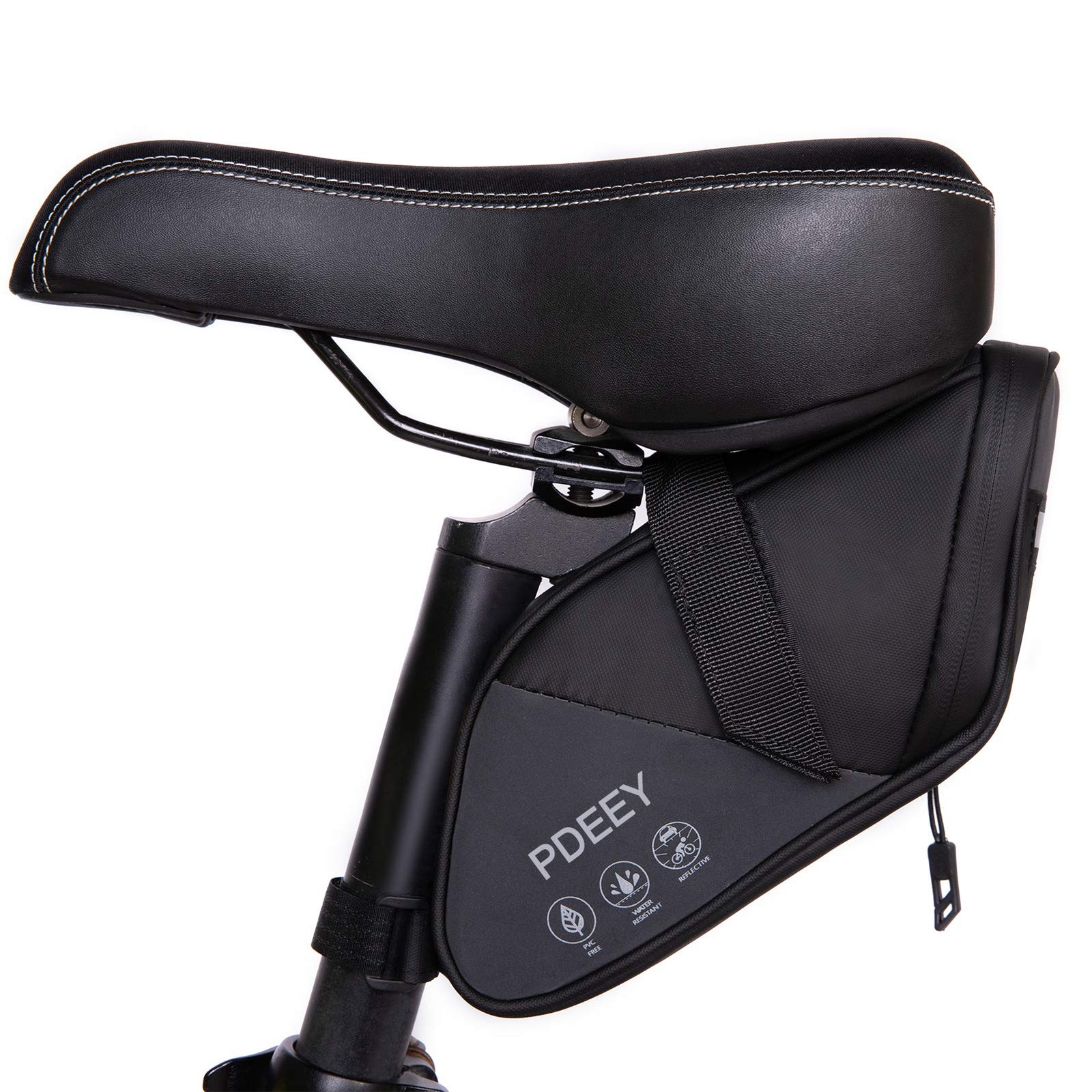 Bike Saddle Bag Bicycle Under Seat Pouch Cycling Wedge Pack for Mountain Road