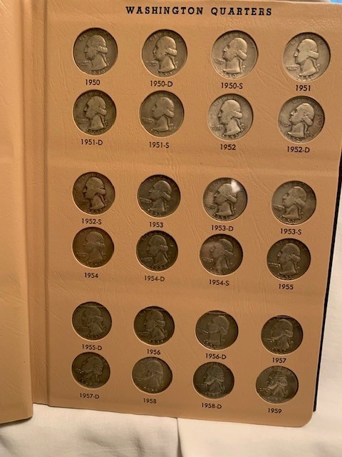 1932-1998 Washington Quarter Complete Set with PROOFS 190 Coins plus Bonus