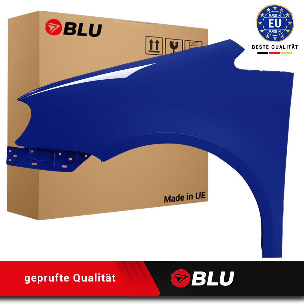 Fender For VW Touran 1T1 LL5M Left Blue 03-06 Front Painted New