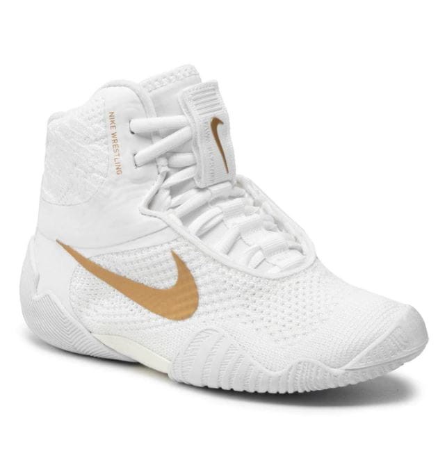 Nike TAWA Boxing Wrestling Shoes CI2952 -171 White/Gold