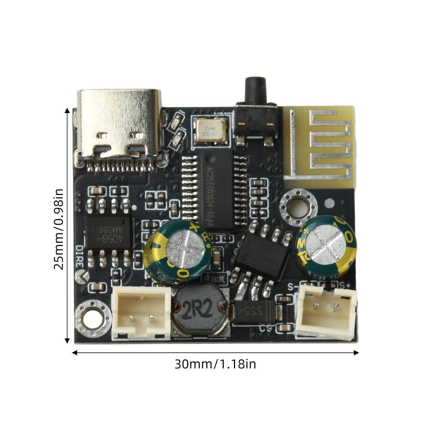 DIY Audio For amplifier Board Wireless 5.4 Channel 6.2W 4 Ohm USB Input Support