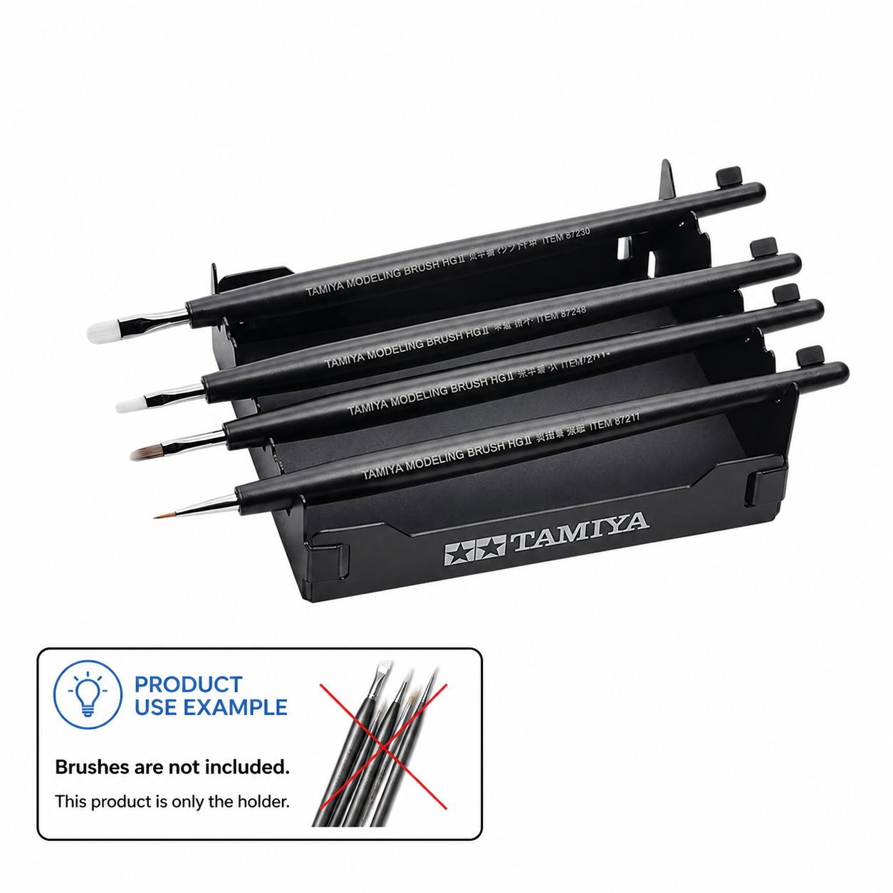 Tamiya 87239 Modeling Brush Rest Holder for Hobby Paint Brushes