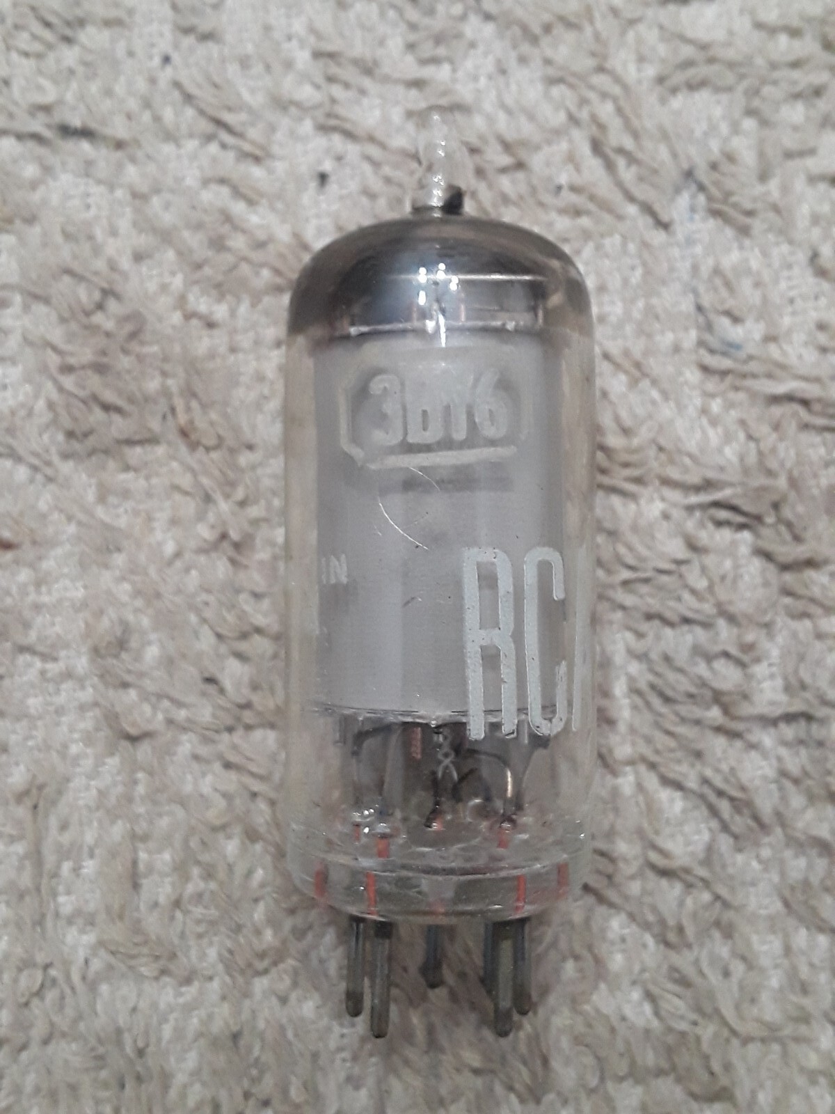 NOS RCA 3BY6 Vacuum tube