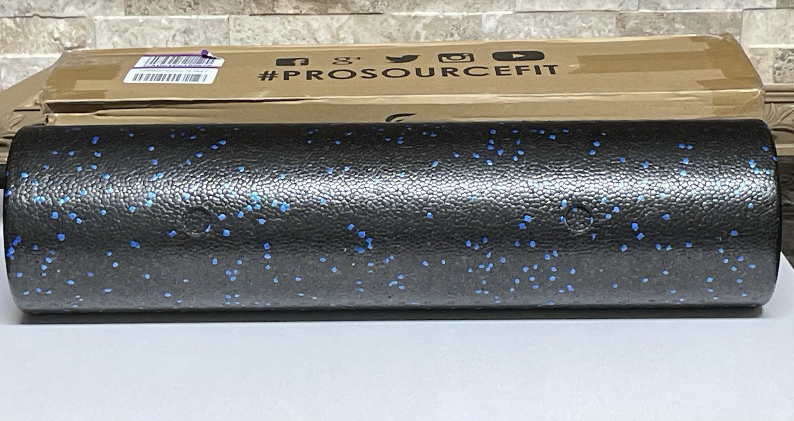 ProsourceFit High Density Foam Roller 24 Inch Firm Full Body Support