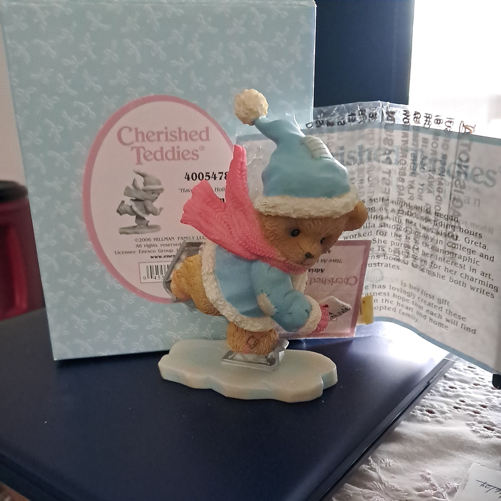 Cherished Teddies #4005478 Adrian "Have An Ice Holiday" 2006