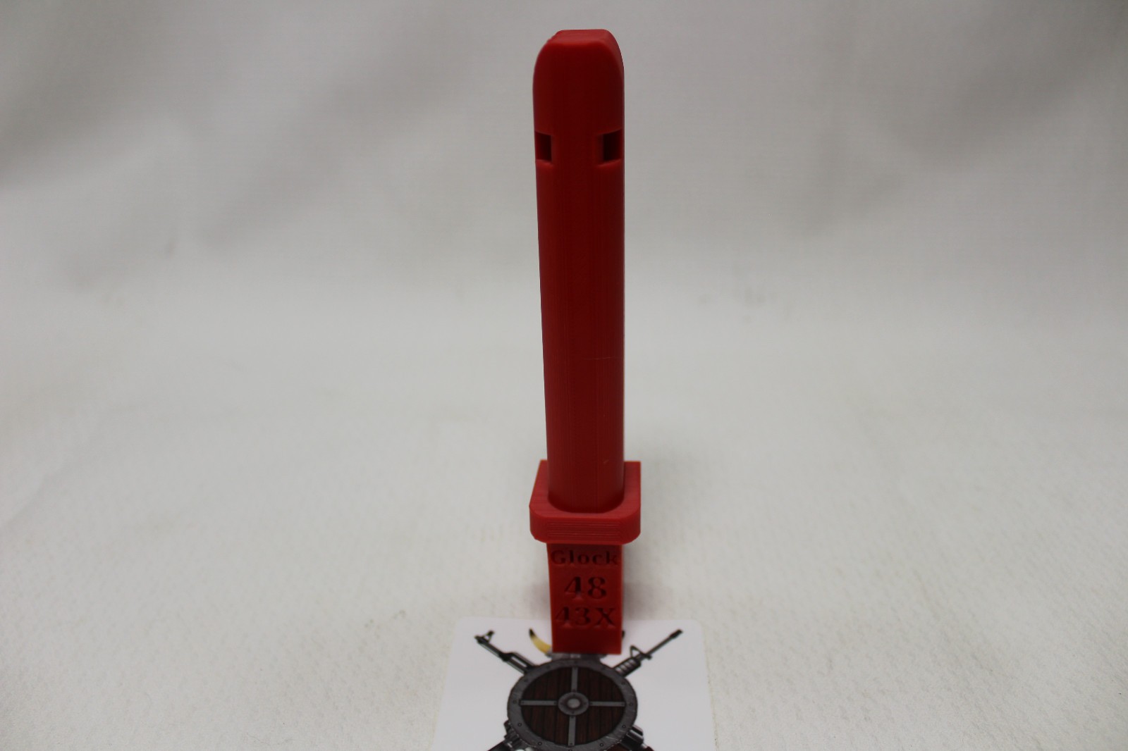 Glock 43X, 48 Vise Slide Block for Gunsmiths 3D Printed Non-Marring