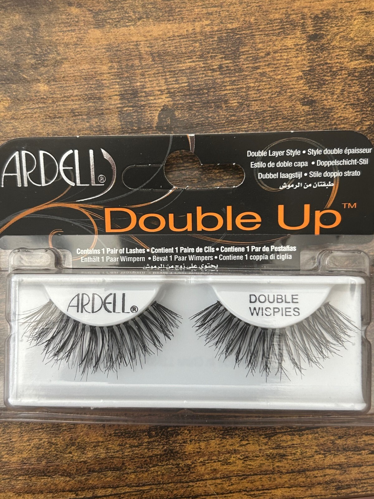 New Ardell Hollywood Glam Lashes Double Wispies - 8 Pack