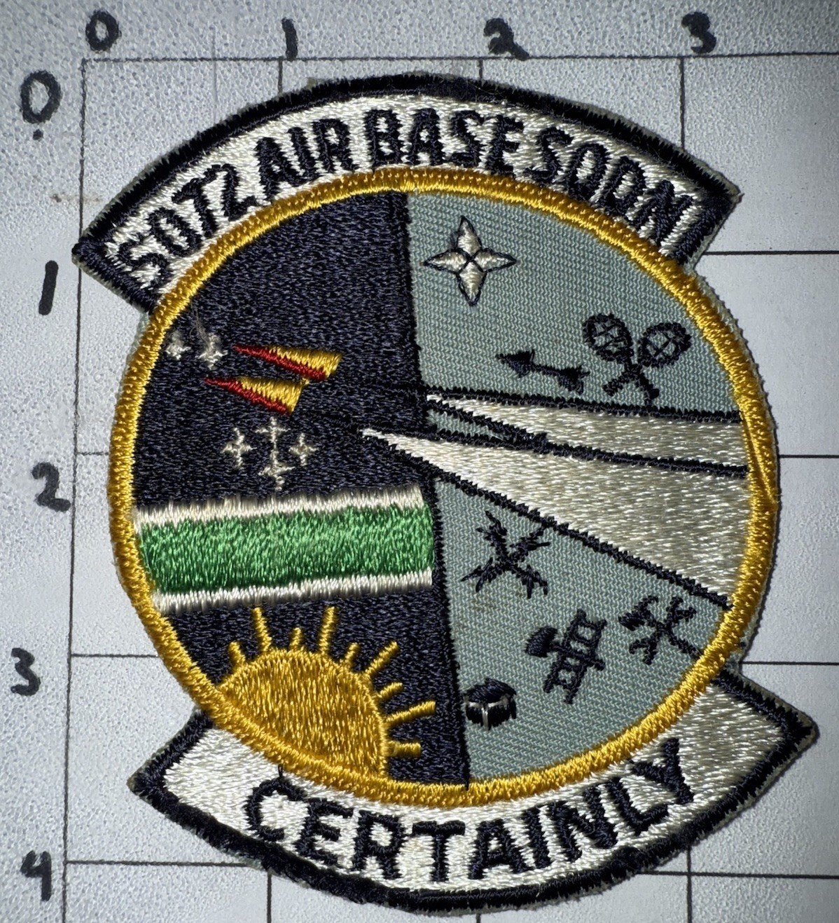 Vietnam War - 1970s 5072nd Air Base Squadron Patch (10)