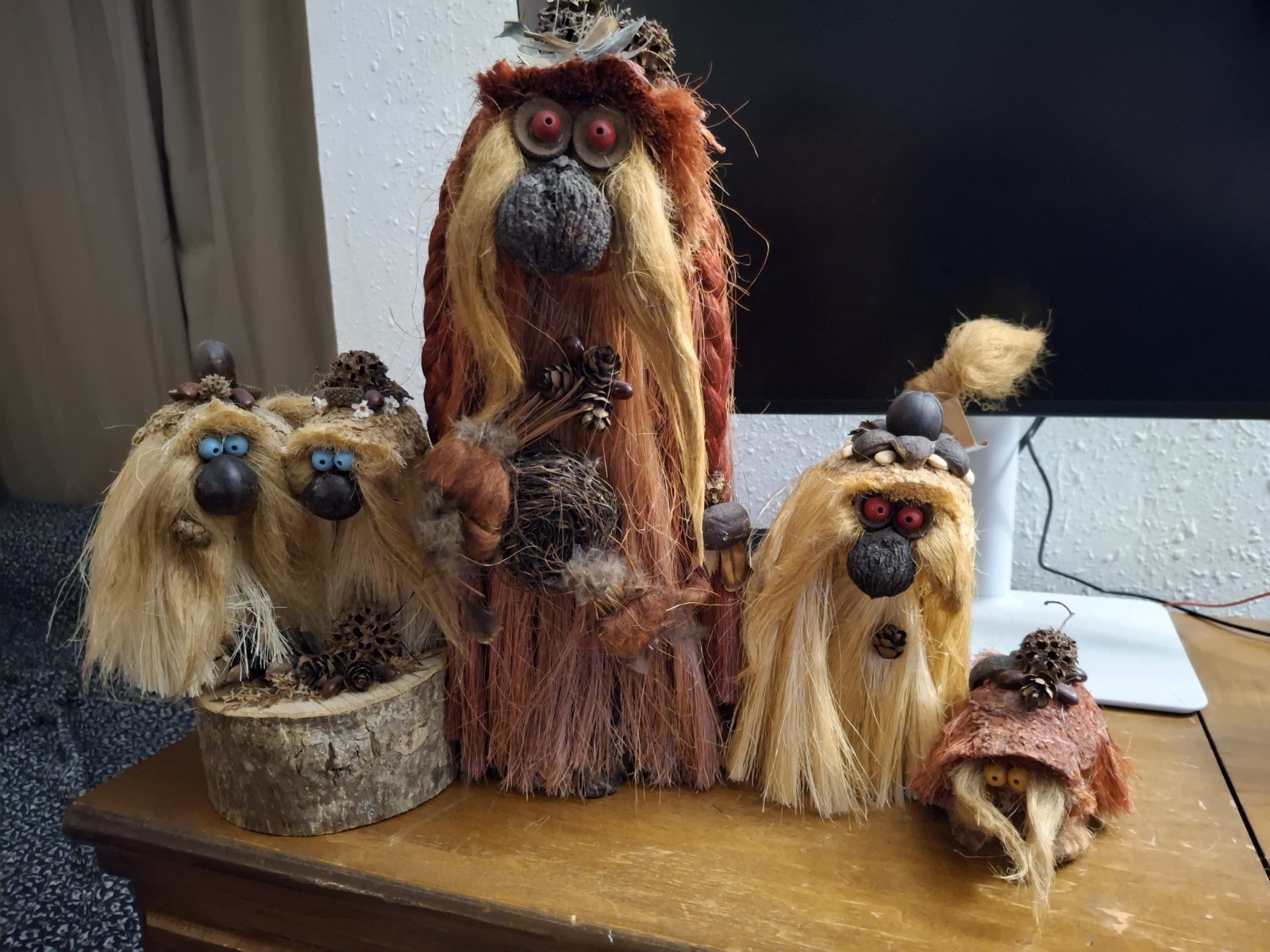 Vtg Ken Arensbak Troll 5 Art Studio Limited Edition set of 4