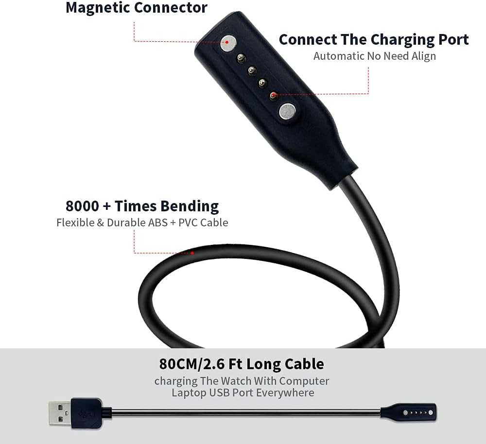Charger Cable for Bose Frames Audio Sunglasses Replacement USB Charging Cord ...