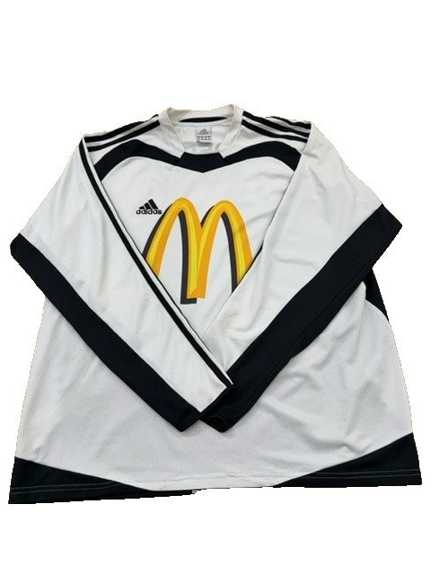 Adidas Men's White Soccer Jersey 2XL USA 100% Polyester Thailand