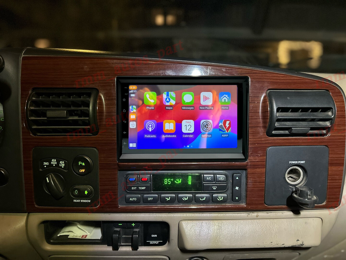 For 2006-2014 Ford F-250 F-350 Apple Carplay Car Radio Android AI Voice Control