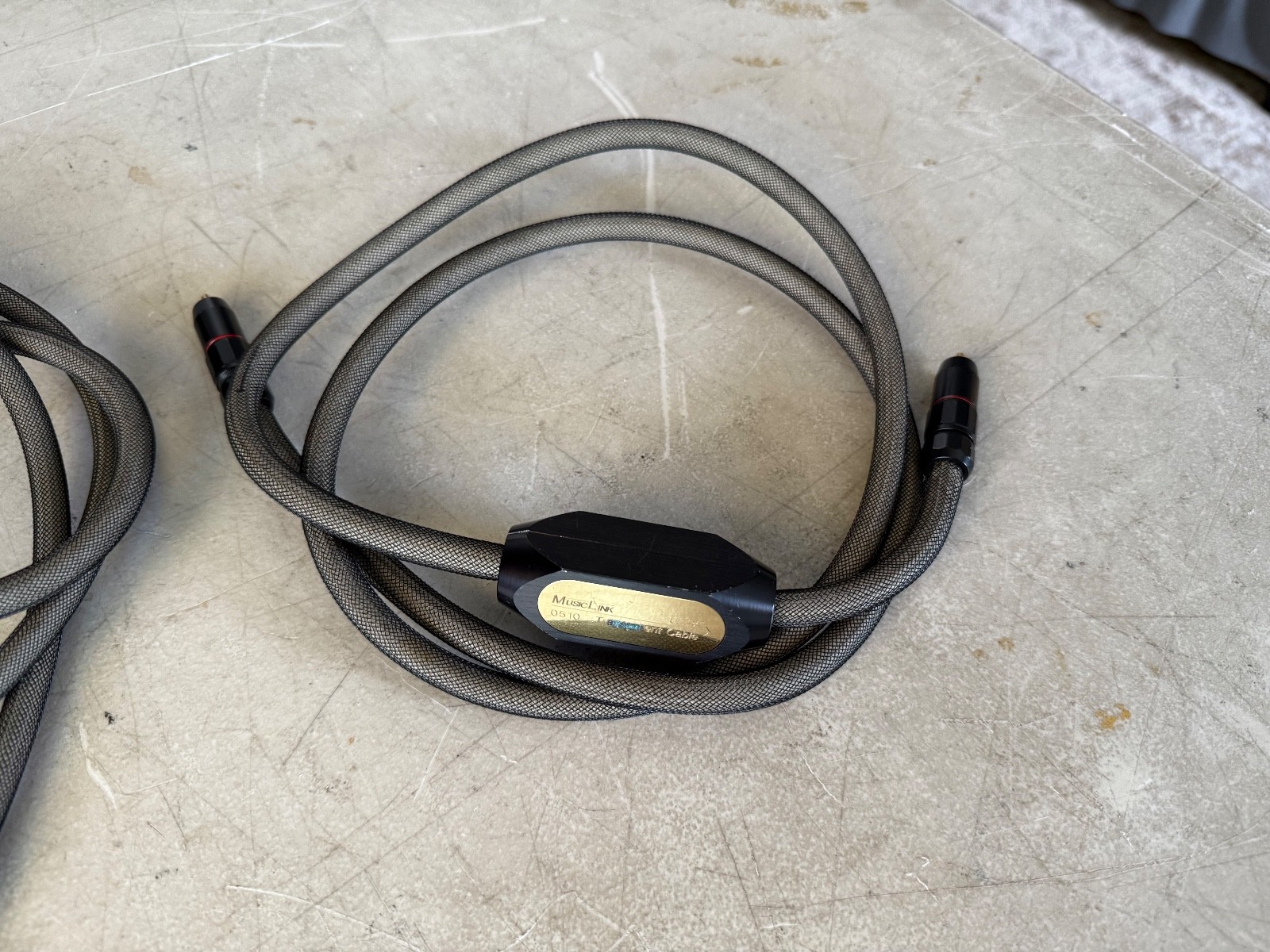 MUSIC LINK ULTRA TRANSPARENT CABLES 5 FOOT
