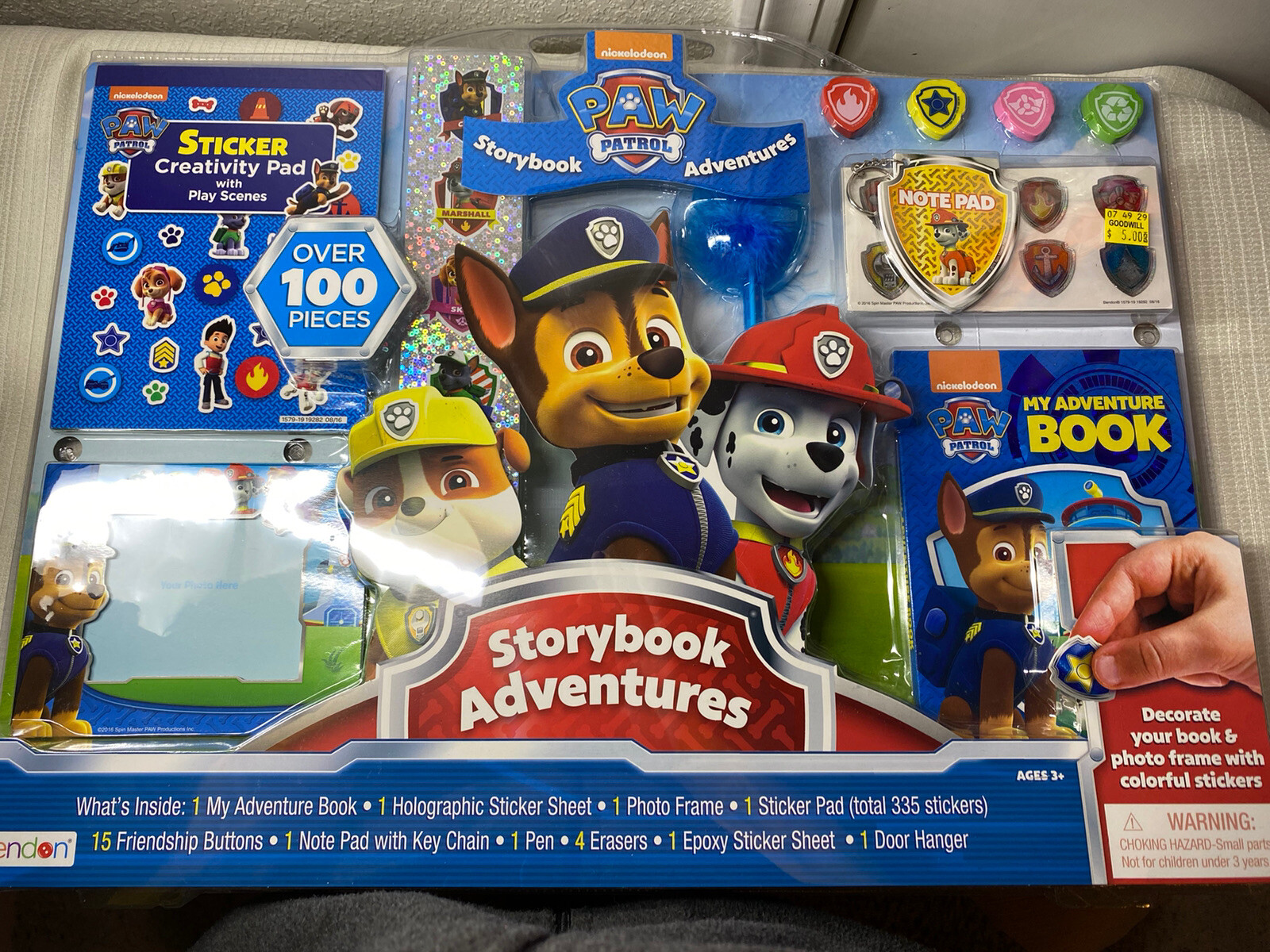 Paw Patrol 100 piece + Pup Collection Activity Set
