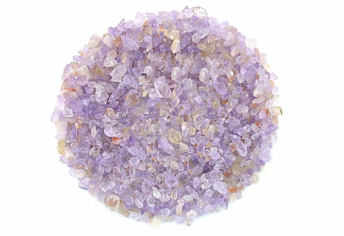 1/4 Pound Bolivian Natural Ametrine Rose Citrine 6mm And Less Nugget Chip Inlay