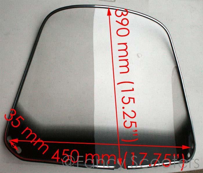 JONWAY, ROKETA, SUNL, SUNNY,NST PEACE TPGS-814 150CC 250CC SCOOTER WINDSHIELD